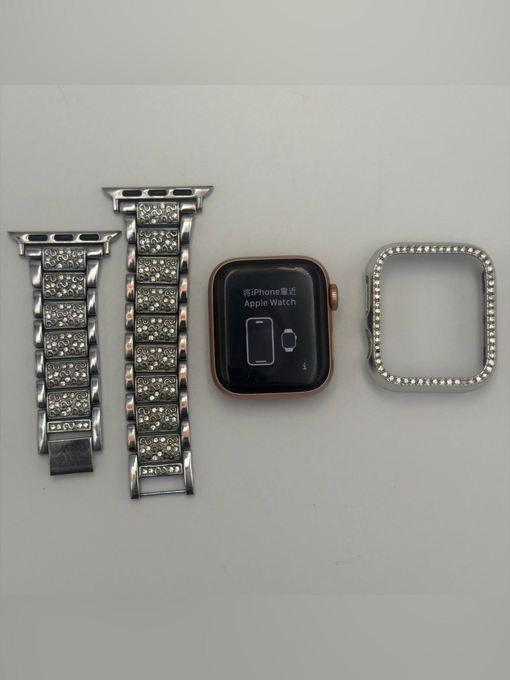 Apple Watch SE A2351 GPS 40mm 32GB Rose Gold Smart Watch With Band - Tested
